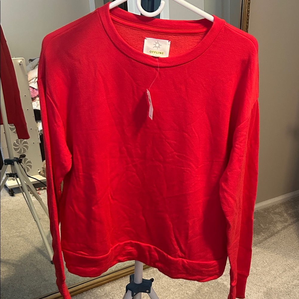 Aerie Light Fleece Sweatshirt